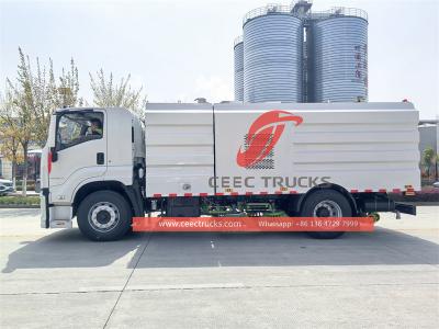 ISUZU 205HP middle-duty road sweeper