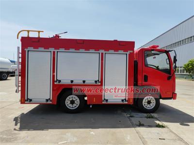 FAW small water fire rescue truck