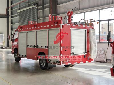 Isuzu 120HP light duty tanker fire department truck
