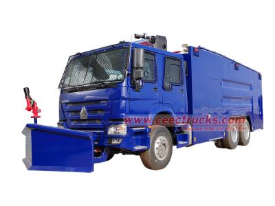 HOWO anti riot water cannon vehicle