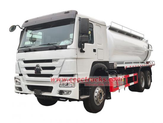 Howo 20 cbm septic pump tanker