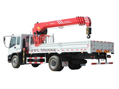 Africa Isuzu FTR 205HP boom crane cargo truck