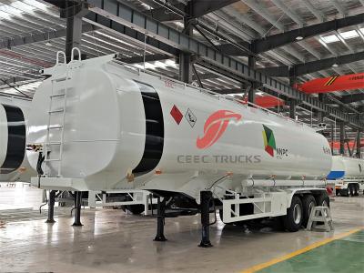 Nigeria 40000L diesel tanker semitrailer