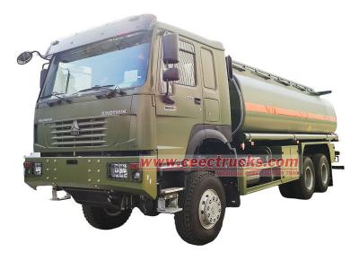 HOWO 6x6 diesel fuel bowser