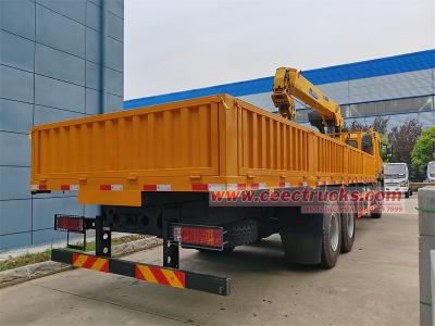 FAW 6x4 RHD 8tons boom crane truck