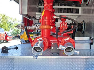 Howo heavy-duty city fire fighting truck