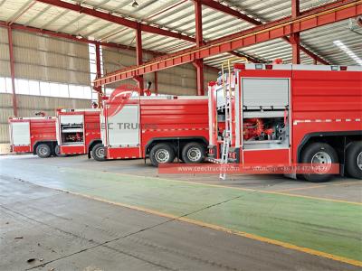 Howo heavy-duty 8x4 city fire fighting truck