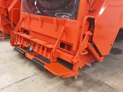 rear loader garbage truck upper body