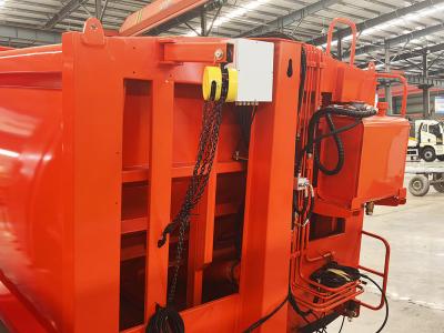 rear loader garbage truck upper body