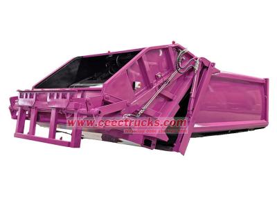 Philippines customer purchased 8cbm rear loader garbage truck body kit