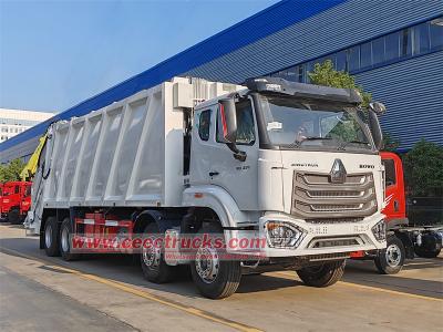 HOWO NX371 35CBM rear loader compactor