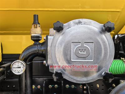 Shacman 340HP sewer suction truck 18cbm