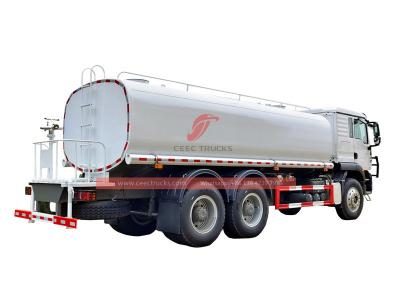 HOWO heavy 6x4 water tanker truck