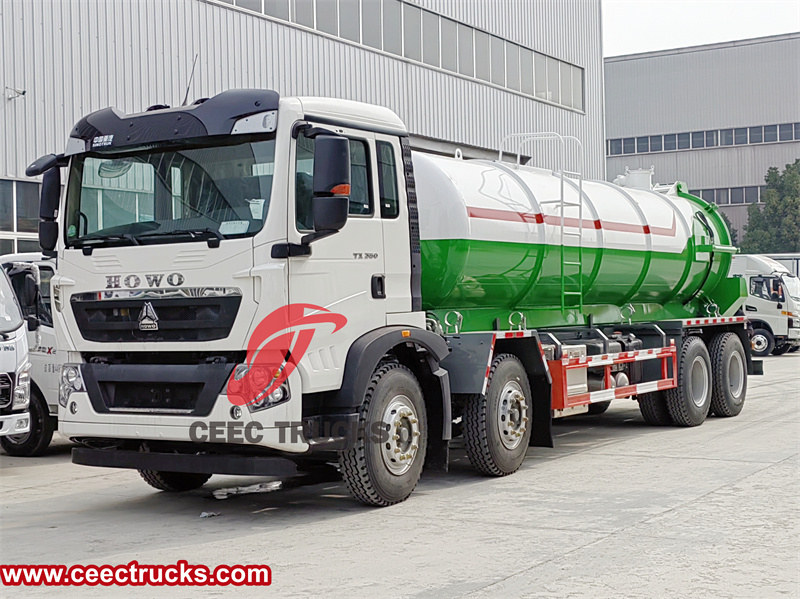 汚水吸引車のよくある故障の解決のためのホウオ緊急マニュアル