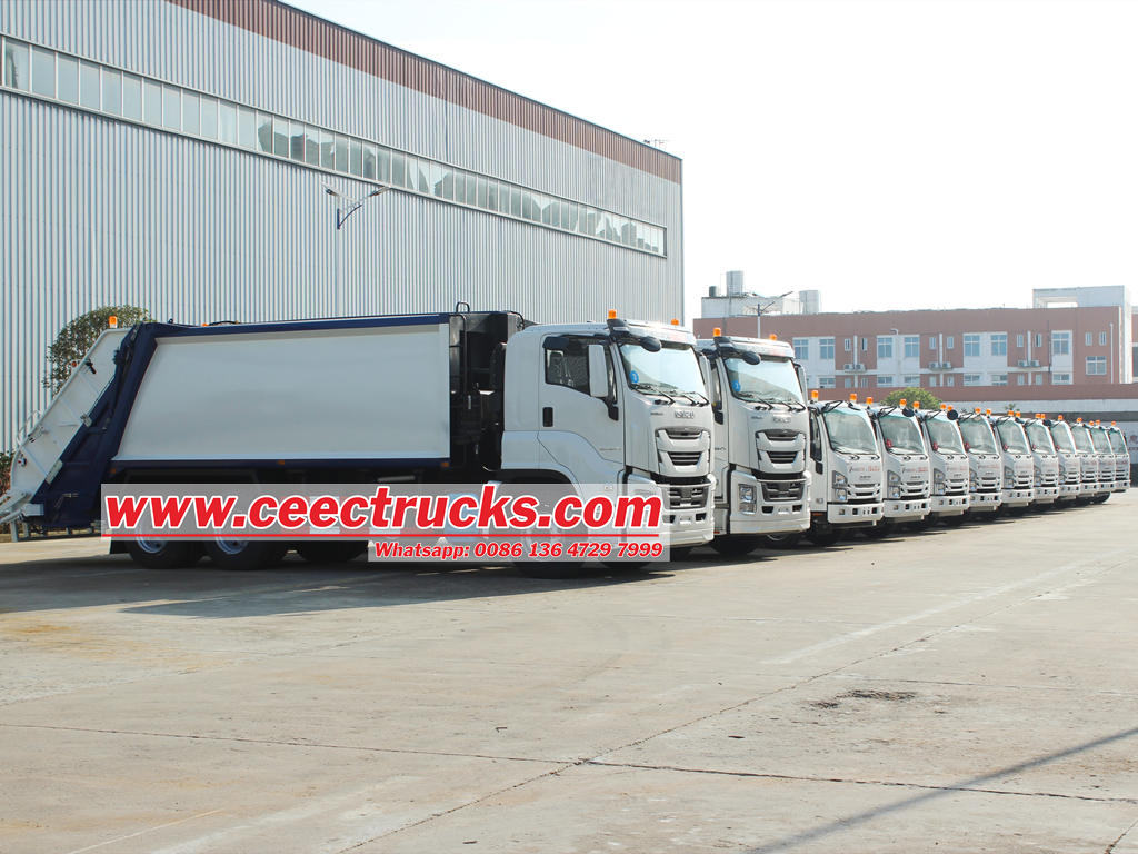 いすゞごみ圧縮トラックスペアパーツリスト