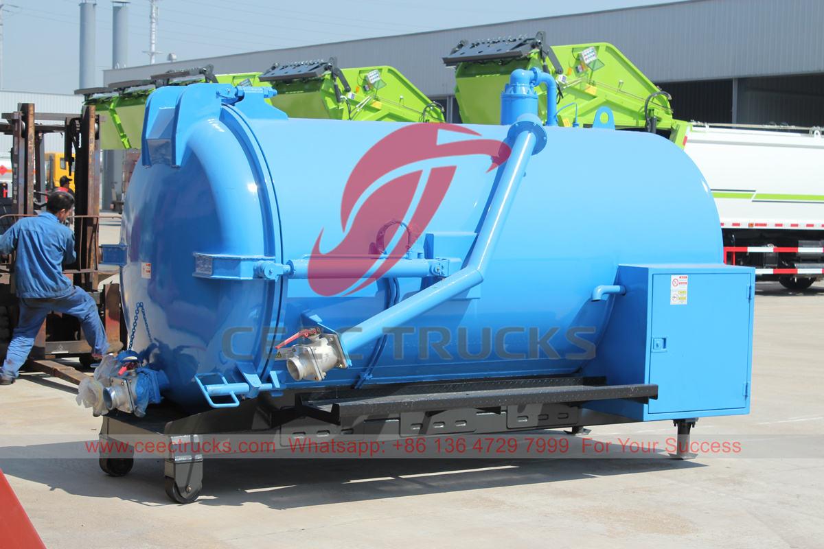 カスタマイズされた5000リットル真空汚水タンク本体