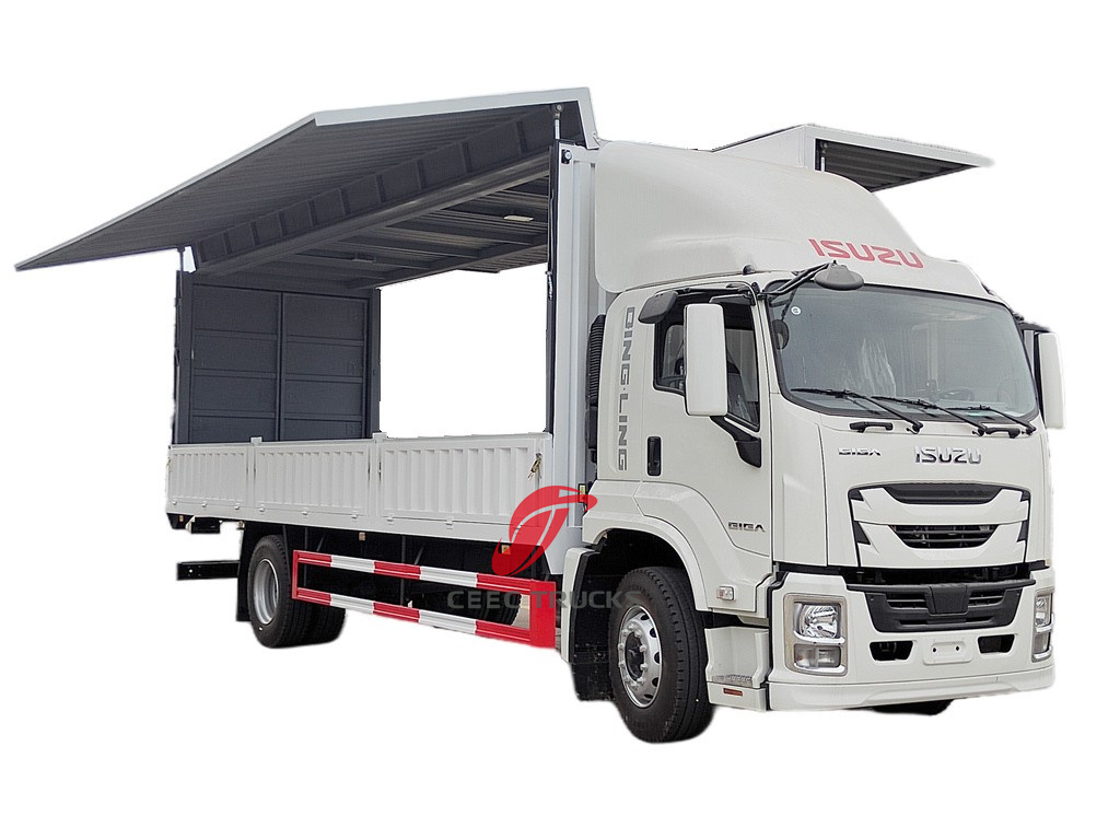 23フィートのウィングバン貨物トラック ISUZU GIGA 4X