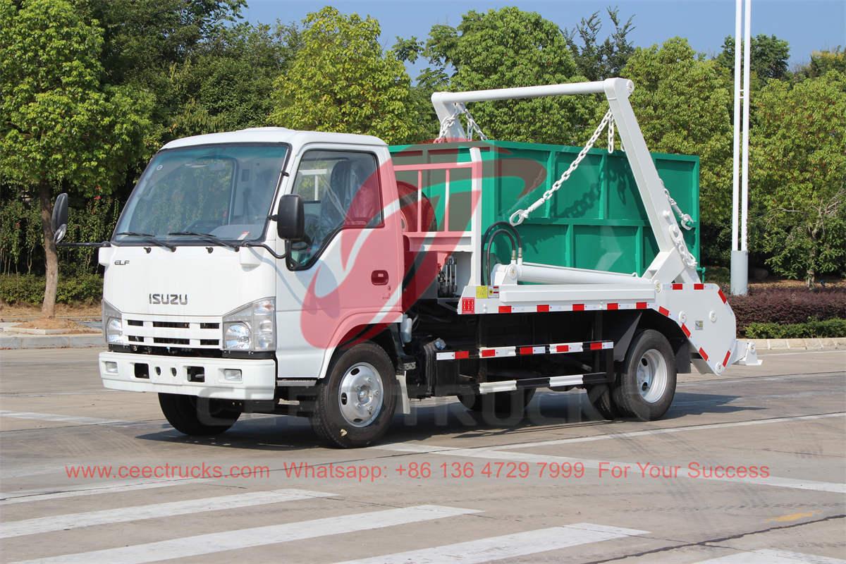 CEEC TRUCKS製のISUZU 6 CBMスキップローダートラック