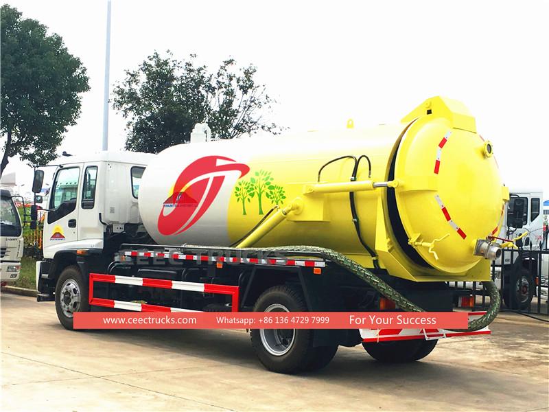 下水真空トラックを運転するいくつかの黄金律