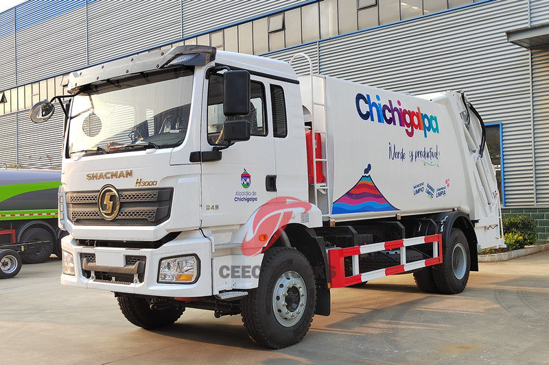 シャックマンH3000 345hp後部装填式ゴミ収集車（シャックマンH3000 345hpこうぶそうてんしきごみしゅうしゅうしゃ）